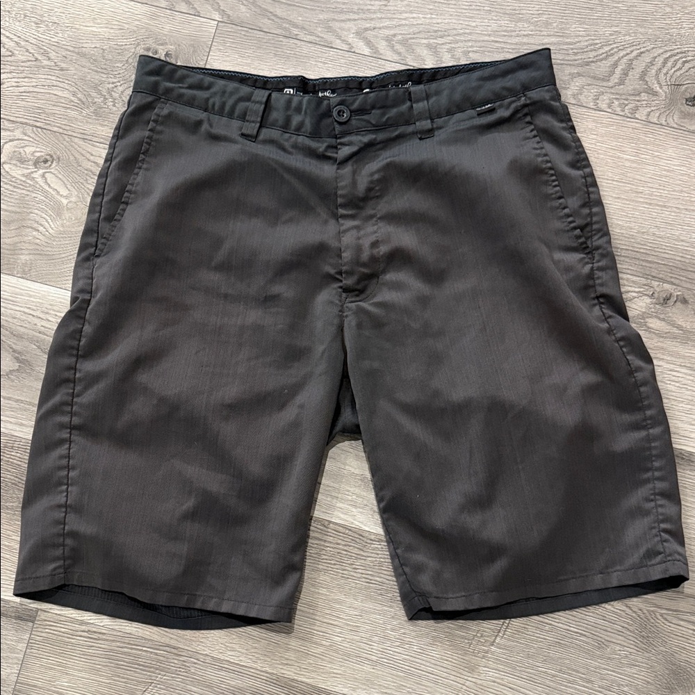 Travis Mathew‎ Golf Shorts Size 34 Gray Athletic Performance